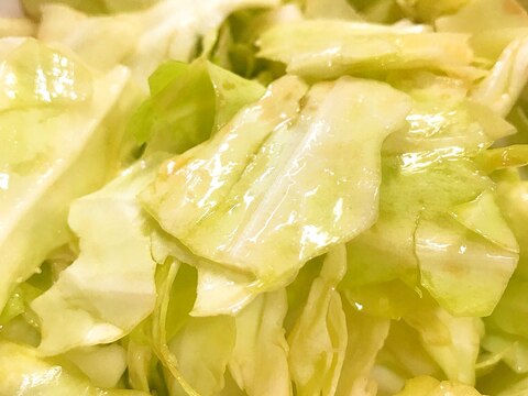 シンプルにもほどがある!簡単おつまみキャベツ